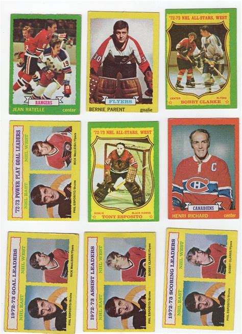 Topps Hockey Cards Lot Different Bill Barber Rookie G Vg