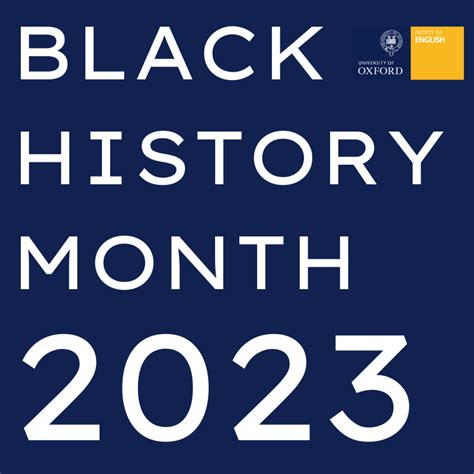 Black History Month 2023 Faculty Of English