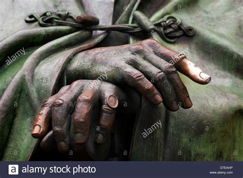 Sculptures of FDR at the Franklin D. Roosevelt Memorial Park Stock ...