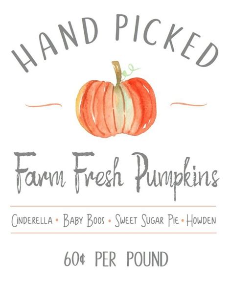 Free Fall Farmhouse Printables Printable Templates