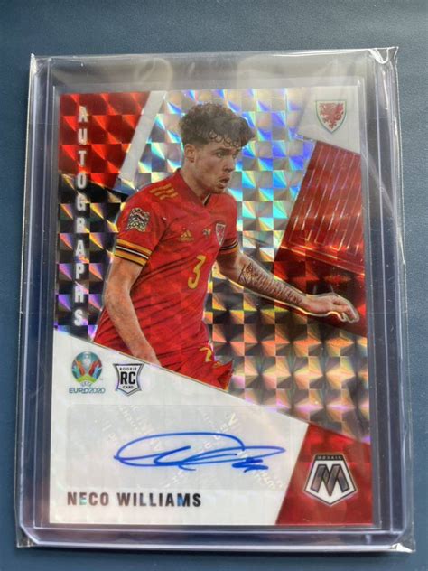 Panini Mosaic Uefa Euro Autographs Neco Williams Rookie