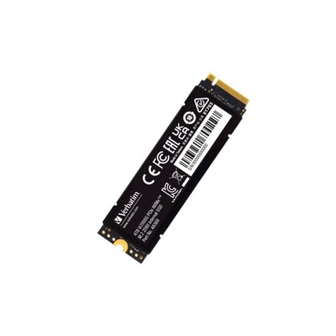 Verbatim Vi7000G PCIe NVMe M 2 SSD 4TB