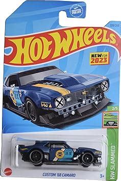 Amazon Hot Wheels Custom Camaro HW Slammed Blue Toys Games