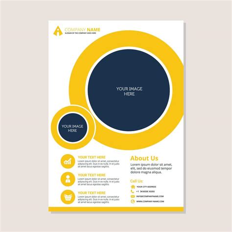 Corporate Business Annual Report Brochure Flyer Design 6114649 Vector