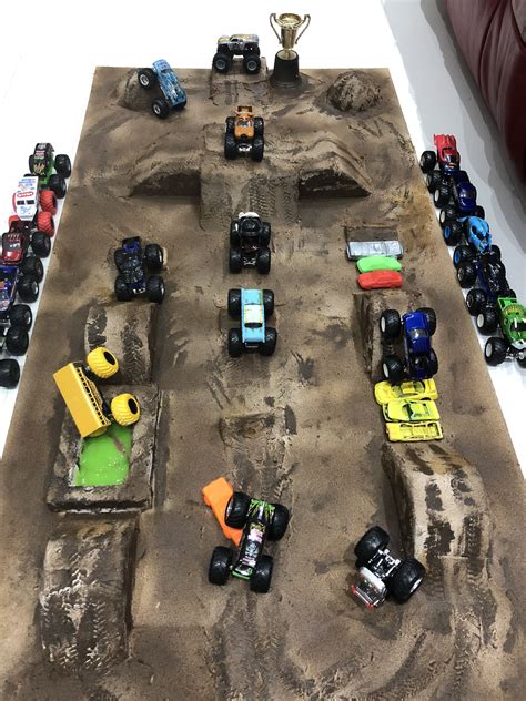 Diy Monster Jam Arena For Hot Wheels And Monster Jam Trucks