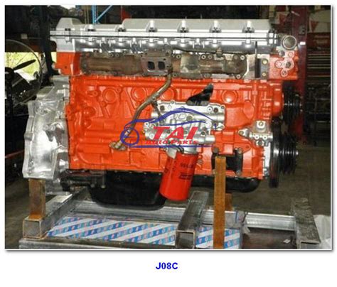 Diesel Hino Engine Parts Japanese Original J08c Japan Used Diesel Engine For Truck Hino