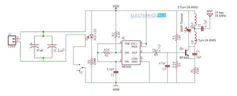 Mobile Jammer Circuit Diagram With Components Mobile Signal