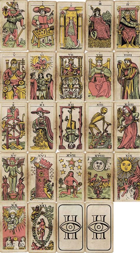 Les méthodes de tirages du tarot de marseille par nombre de cartes