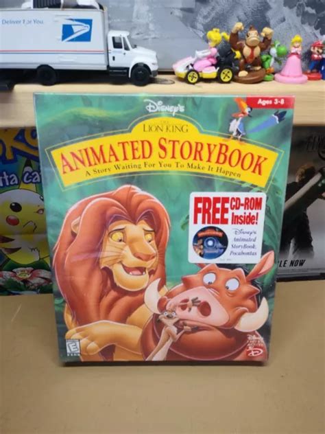 DISNEY S THE LION King Animated StoryBook Version 2 0 PC CD Rom 1995