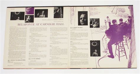 Belafonte Carnegie Hall Vinyl Lps Or Returns To Carnegie Etsy