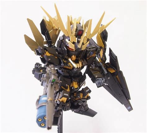 Custom Build Sd X Hg Banshee Norn Gundam Kits Collection News And