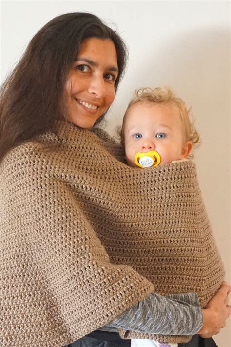 Crochet Poncho Pattern Mommy And Me Poncho Easy Crochet Etsy