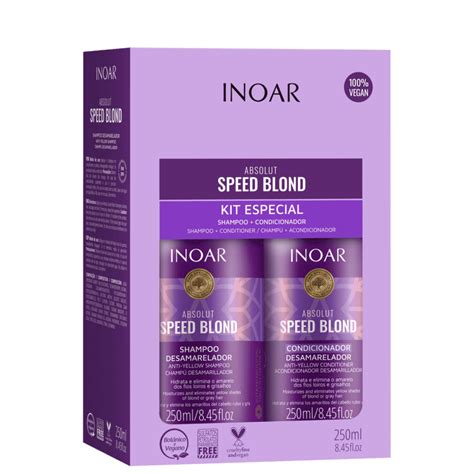 Kit Inoar Absolut Speed Blond 250ml Loja INOAR