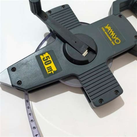 Promo Meteran Plat 50 meter / Steel Measuring Tape 50 meter YAMAYO ...