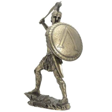 Spartan Hoplite Raising Sword Statue Wu 1440 Medieval Collectibles