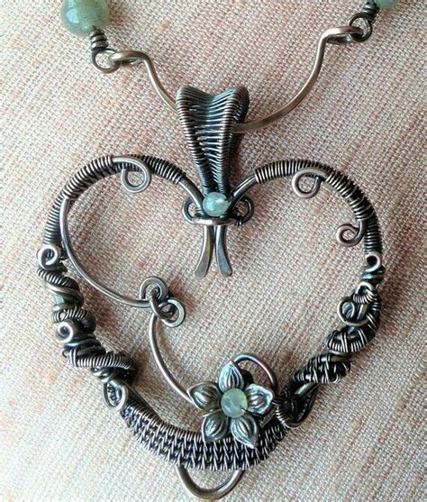 Wire Wrap Heart Pendant Tutorial Artofit