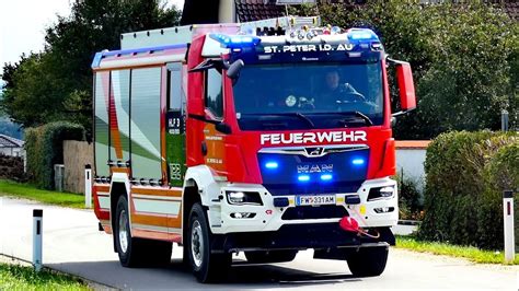 Rosenbauer AT3 Facelift Brandneues HLF 3 4000 200 Freiwillige