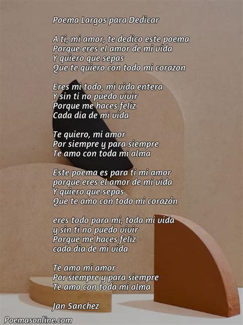 Cinco Mejores Poemas Largos Para Dedicar Poemas Online