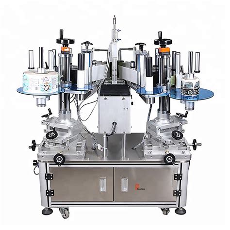 Semi Automatic Double Side Bottle Labeling Machine Sunshine