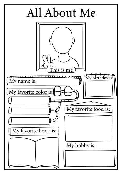 All About Me Preschool All About Me Activities Get To Know Me