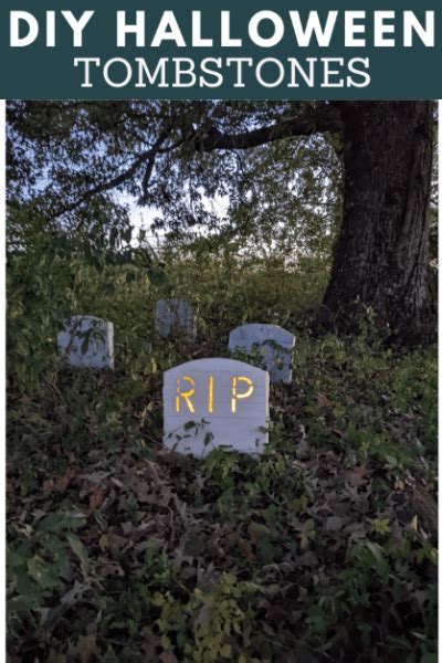 DIY Tombstones