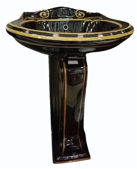 Black Ceramic Pedestal Wash Basin At Rs Ceramic Pedestal Wash