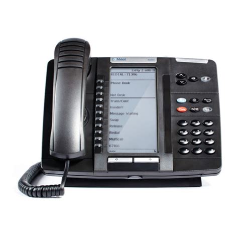 Mitel Mivoice 5320e Quick Reference Manual Pdf Download Manualslib