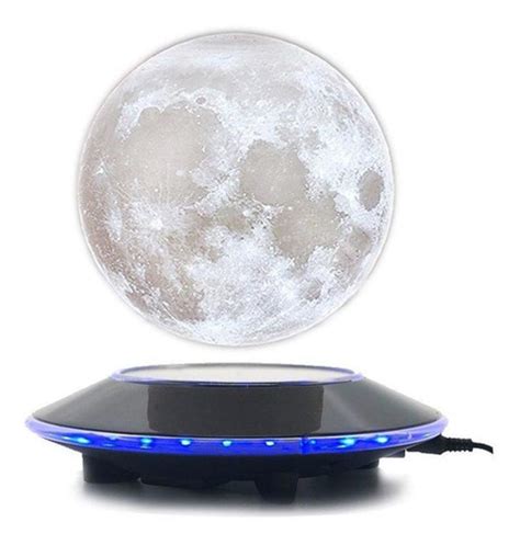 Decbest Levitación Magnética 3d Luna Lámpara Flotante Led L Cuotas