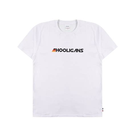 Jual Hooligans T Shirt Ordinar White Shopee Indonesia