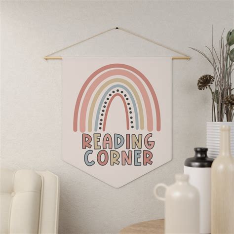 Boho Classroom Decor Boho Rainbow Classroom Decor Reading Corner Decor Boho Classroom Sign