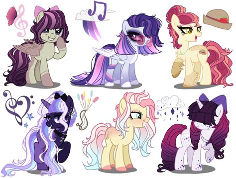 Mlp Next Gen Adoptables Open 0106 By Gihhbloonde On Deviantart