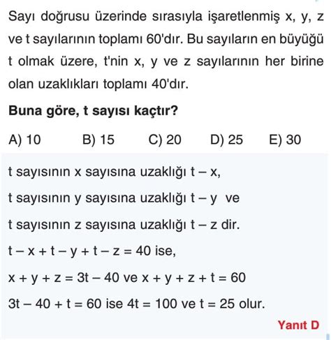 Temel kavramlar Konu Anlatımı Test Soruları Çözümleri Tyt Matematik