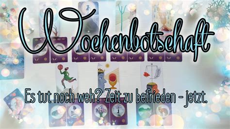 WOCHENBOTSCHAFT 16 01 22 01 Es Tut Noch Weh Zeit Zu Befrieden