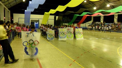 Escola Dr Oswaldo Piana Abertura Dos Jogos Internos Da Escola