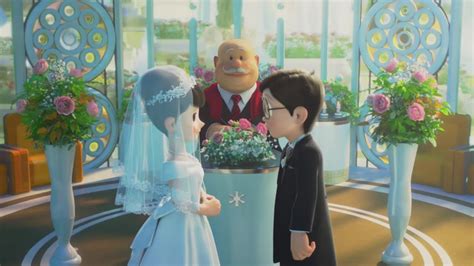 Suzuka And Nobita Kissing Scene On Her Wedding Stand By Me Doraemon 2 ...