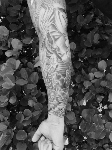 Stairway To Heaven Stairway To Heaven Tattoo Sleeve Tattoos