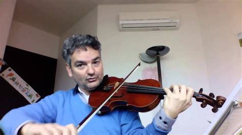 Corso Di Violino Lezione Violin Course Lesson Youtube