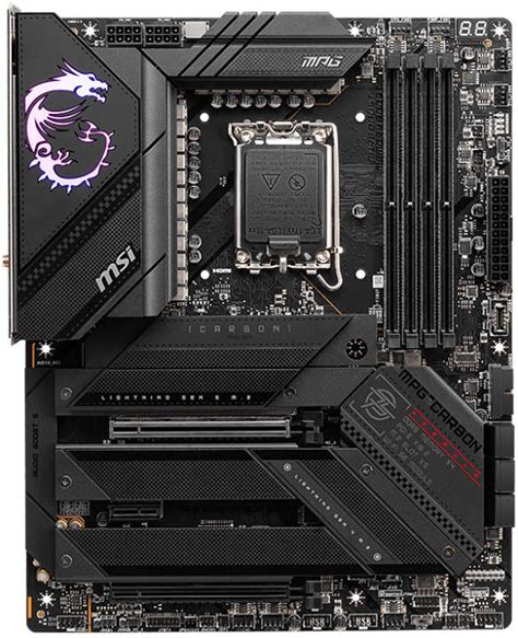 Msi Mpg Z Carbon Wifi Lga Atx Motherboard Intel Z Chipset