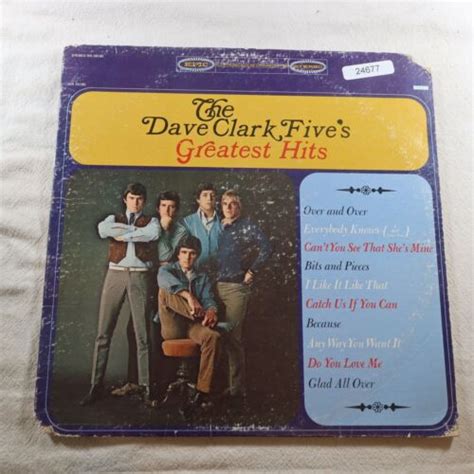 The Dave Clark Five Greatest Hits Record Album Vinyl Lp Ebay