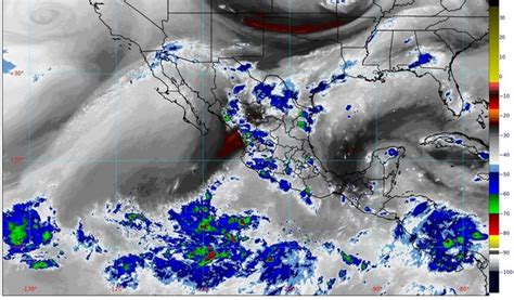 Se prevén para esta noche lluvias intensas en Coahuila Colima Jalisco