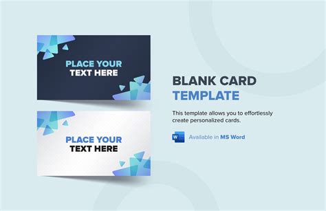 Palm Card Template in Word, PDF, Illustrator - Download | Template.net