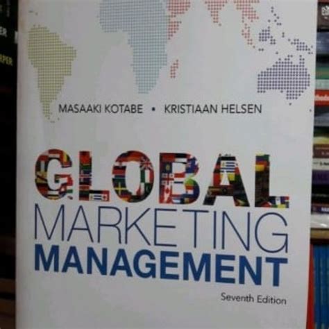 Jual Global Marketing Management 7th 7e 7 Seventh Edition By Masaaki