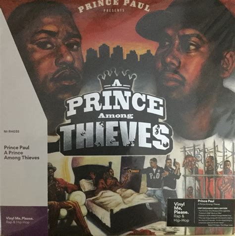 Prince Paul A Prince Among Thieves Red Orange Marble Vinyl