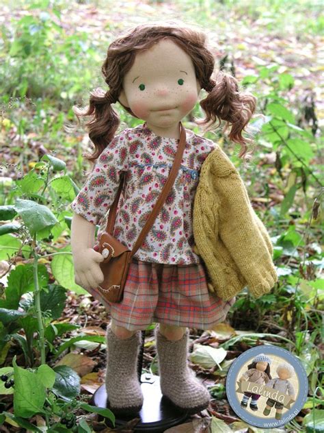 Marysia Natural Fiber Art Doll By Lalinda Pl Soft Sculpture Dolls