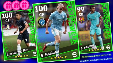 Upcoming Thursday New Potw Worldwide Sep In Efootball