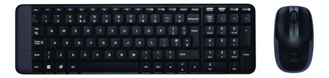 Kit Teclado Mouse Inal Mbrico Logitech Mk Esp Lat Pcreg Pc Registrada