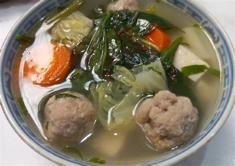 Resep Sup baso ikan tenggiri oleh Beth Kitchen - Cookpad