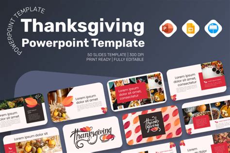 Thanksgiving Powerpoint Template – MasterBundles