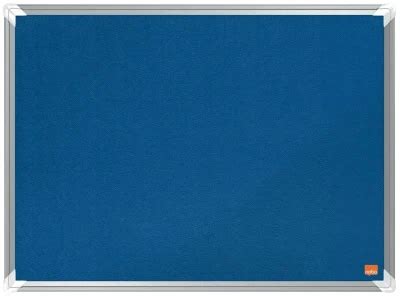 Nobo Premium Plus Blue Felt Notice Board X Mm With Trim Office