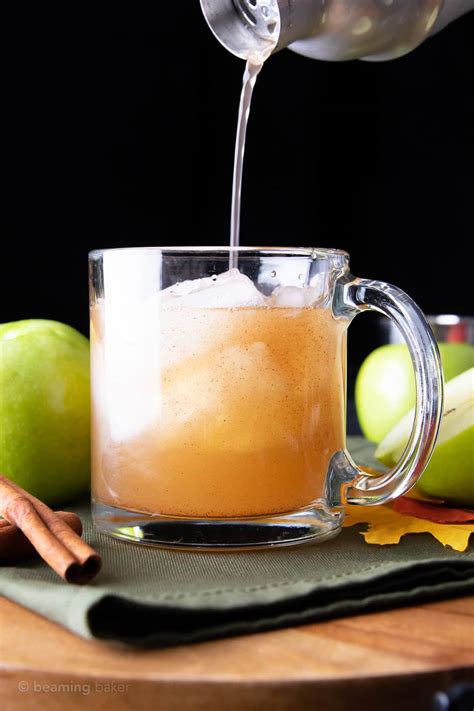 Apple Juice Cocktail - Beaming Baker